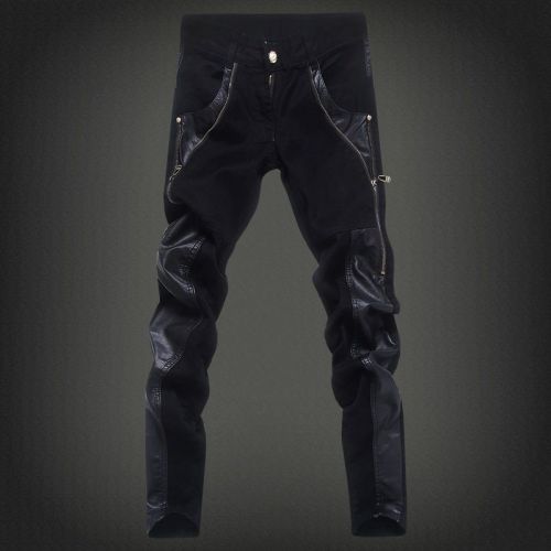 Pantalon cuir homme serré pour jeunesse PANTSKING automne - Ref 1492401
