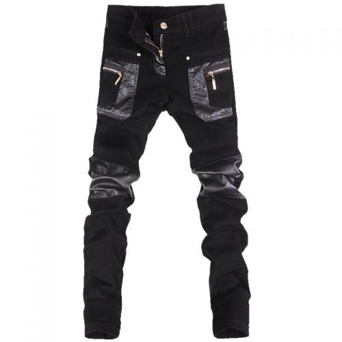 Pantalon cuir homme serré pour jeunesse PANTSKING hiver - Ref 1492418