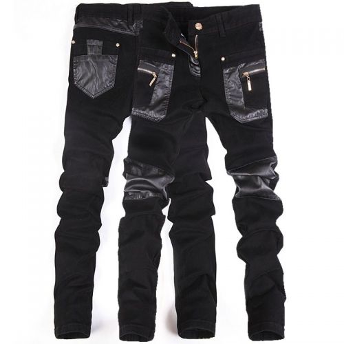 Pantalon cuir homme serré pour jeunesse PANTSKING hiver - Ref 1492419