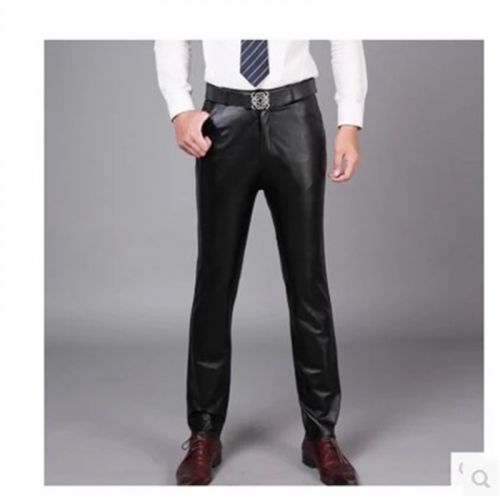 Pantalon cuir homme droit pour hiver - Ref 1492446