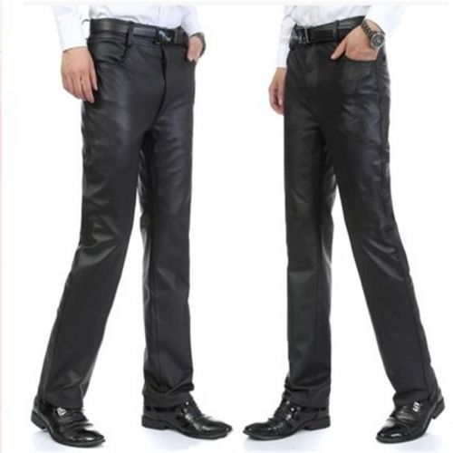 Pantalon cuir homme droit pour hiver - Ref 1492452