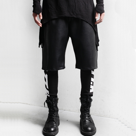 Pantalon cuir homme droit pour jeunesse automne - Ref 1492518