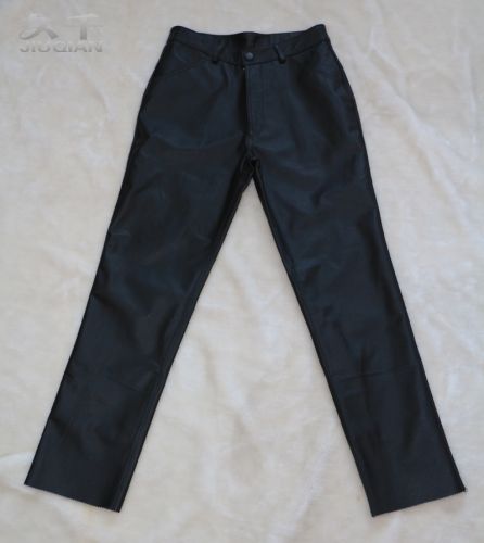 Pantalon cuir homme droit MYONLYONE pour hiver - Ref 1492604