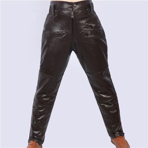 Pantalon cuir homme pantalons fuselés - Ref 1492675