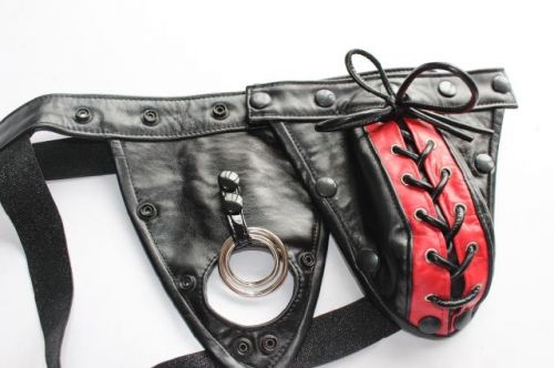 Pantalon cuir homme serré pour jeunesse automne - Ref 1492794