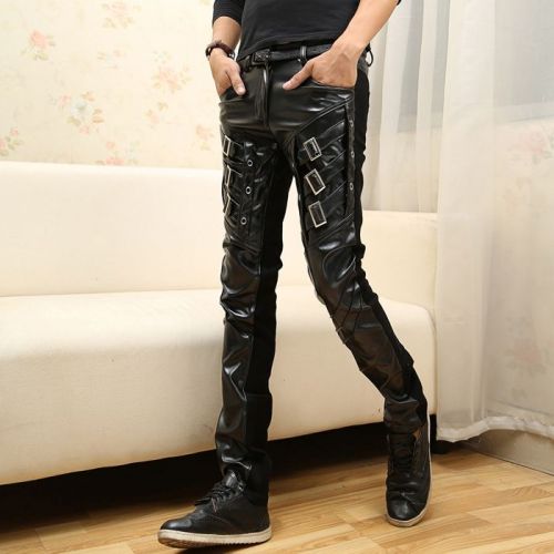 Pantalon cuir homme droit pour adolescent hiver - Ref 1492861