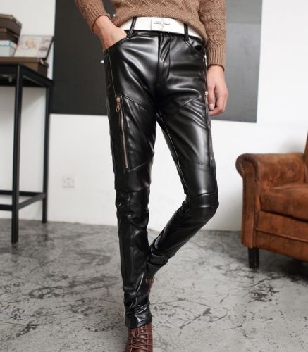 Pantalon cuir homme droit pour adolescent hiver - Ref 1492900