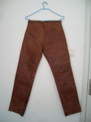 Pantalon cuir homme Première couche de - Ref 1492949