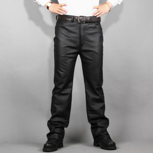 Pantalon cuir homme droit pour hiver - Ref 1492952
