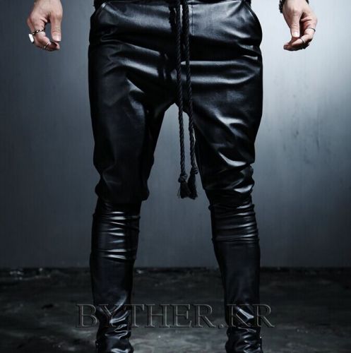 Pantalon cuir homme - Ref 1492988