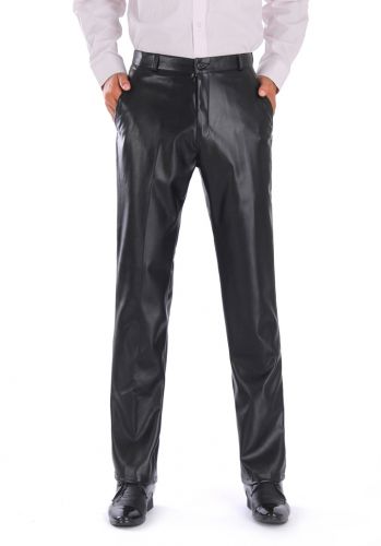 Pantalon cuir homme droit pour hiver - Ref 1493056