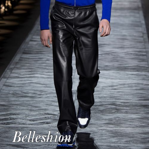 Pantalon cuir homme droit pour jeunesse BELLESHION automne - Ref 1493059