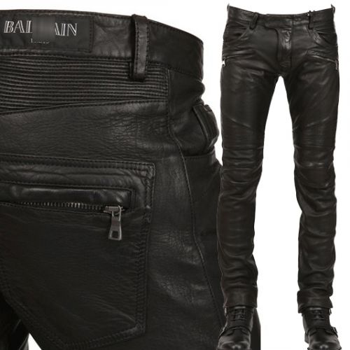 Pantalon cuir homme droit pour jeunesse hiver - Ref 1493115