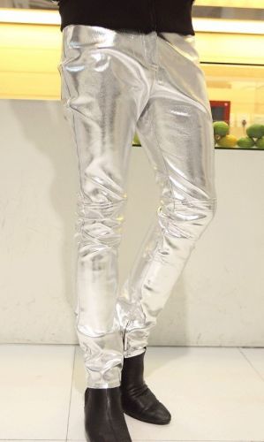 Pantalon cuir homme pantalons fuselés pour jeunesse 3I - Ref 1493252