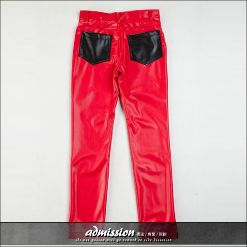 Pantalon cuir homme serré pour adolescent automne - Ref 1493296