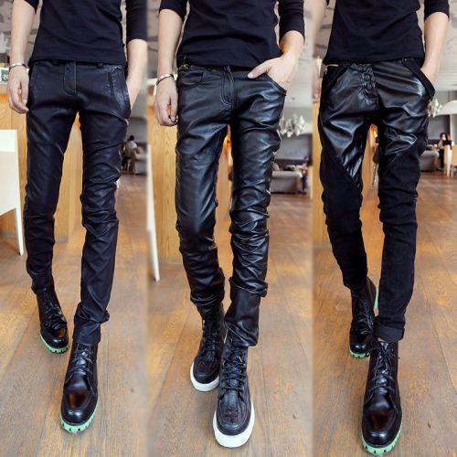 Pantalon cuir homme serré pour adolescent 3I hiver - Ref 1493309