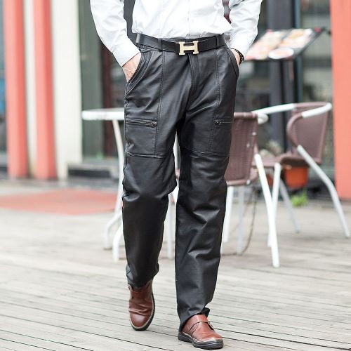 Pantalon cuir homme droit TUCANO - Ref 1493354