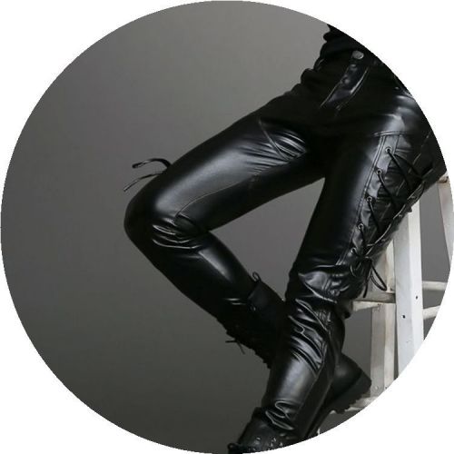 Pantalon cuir homme serré pour jeunesse 3I hiver - Ref 1493591