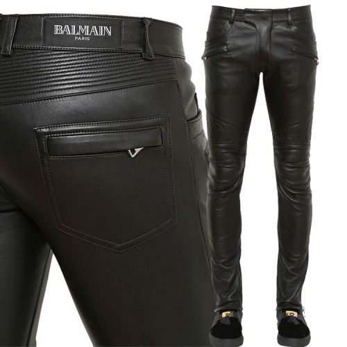 Pantalon cuir homme droit pour adolescent hiver - Ref 1493692