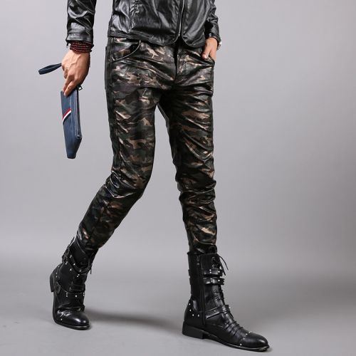 Pantalon cuir homme pour automne - Ref 1493761