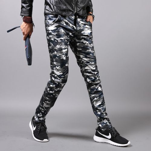 Pantalon cuir homme pantalons fuselés pour automne - Ref 1493765