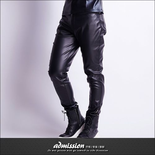 Pantalon cuir homme droit pour jeunesse Première couche de - Ref 1493825