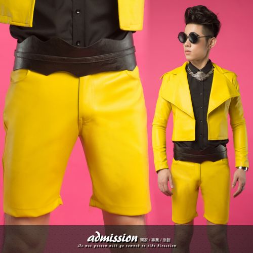 Pantalon cuir homme droit pour adolescent été - Ref 1493836