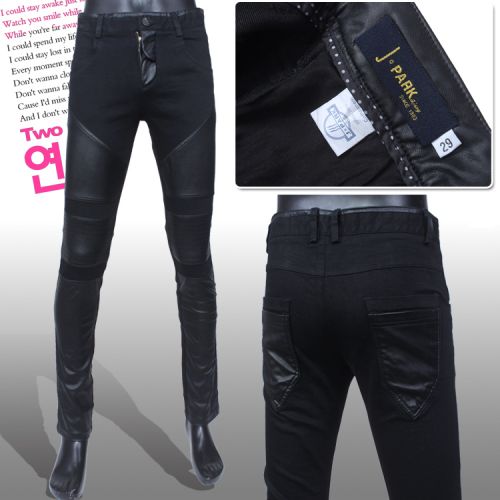 Pantalon cuir homme - Ref 1493840
