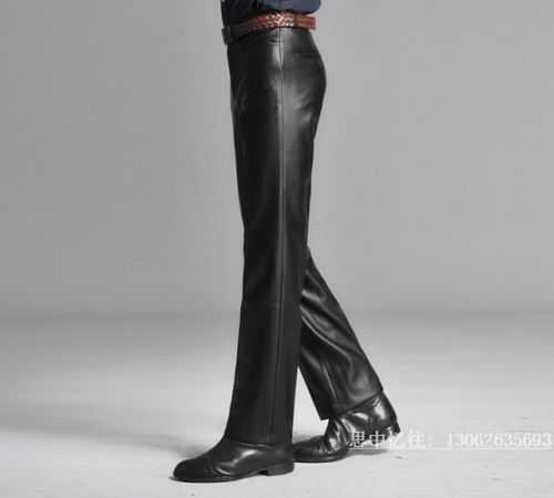 Pantalon cuir homme droit pour jeunesse hiver - Ref 1493851