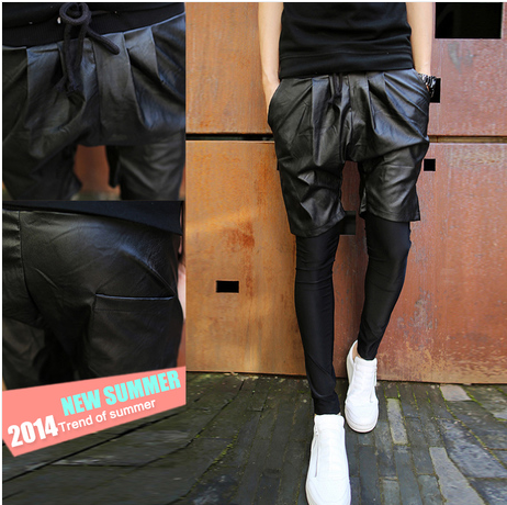 Pantalon cuir homme pour jeunesse été - Ref 1493860