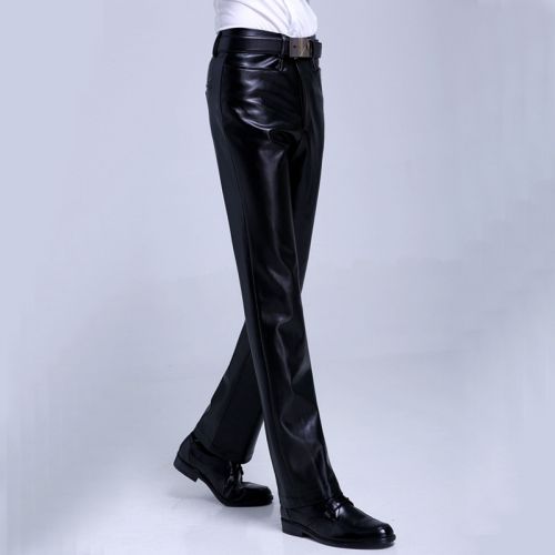 Pantalon cuir homme droit pour jeunesse PU - Ref 1493919