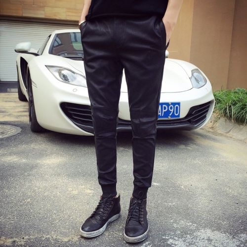 Pantalon cuir homme pour adolescent hiver - Ref 1493925