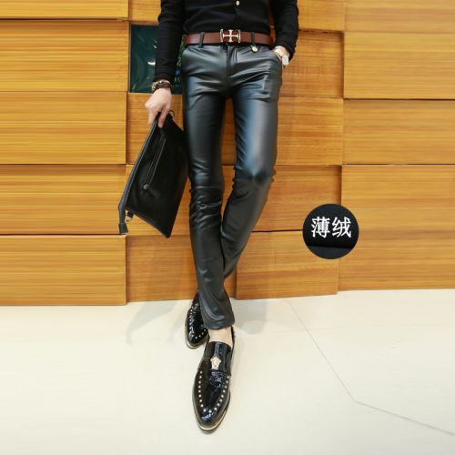 Pantalon cuir homme serré pour jeunesse MCC HOMME hiver - Ref 1494099