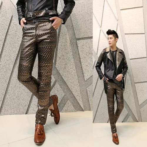 Pantalon cuir homme pour jeunesse automne - Ref 1494164