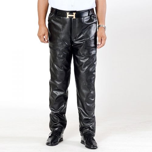 Pantalon cuir homme pour hiver - Ref 1494194