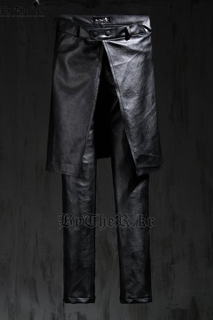 Pantalon cuir homme serré - Ref 1494211