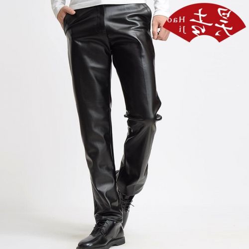 Pantalon cuir homme droit pour hiver - Ref 1494305