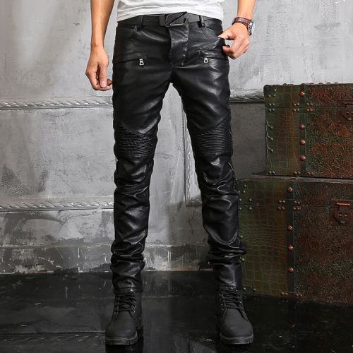 Pantalon cuir homme pour jeunesse - Ref 1494839