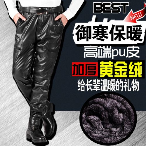 Pantalon cuir homme 1495007