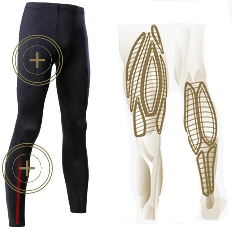 Pantalon de sport mixte EXPOWER en LYCRA Lycra - Ref 2007751