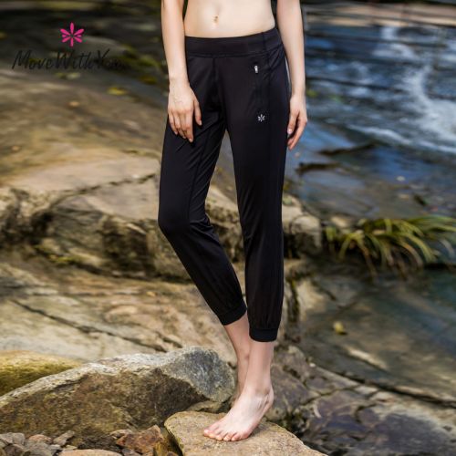 Pantalon de sport pour femme MOVE WITH YOU en polyester - Ref 2002418
