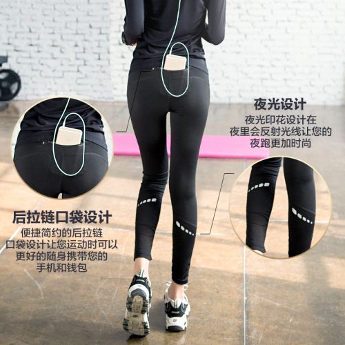 Pantalon de sport pour femme en spandex - Ref 2002993