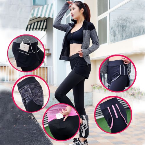 Pantalon de sport pour femme en polyester - Ref 2003218