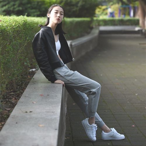 Pantalon de sport pour femme en coton - Ref 2003508