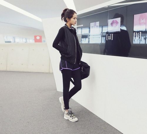 Pantalon de sport pour femme en polyester - Ref 2004608