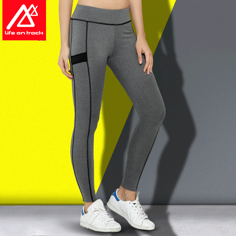 Pantalon de sport pour femme LIFE ON TRACK en polyester - Ref 2004780