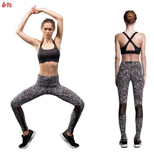 Pantalon de sport pour femme en spandex - Ref 2004882