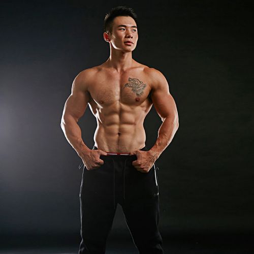 Pantalon de sport pour homme BULLYING MUSCLE - Ref 2004916