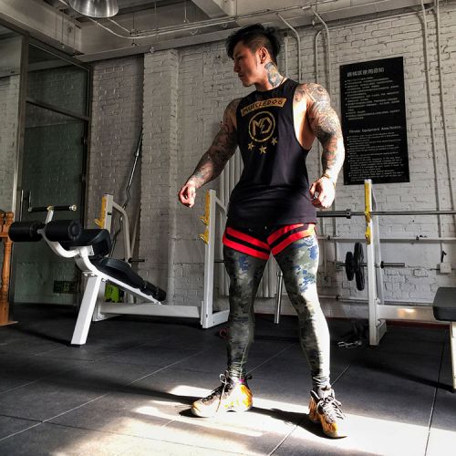 Pantalon de sport pour homme MUSCLEKING - Ref 2004967