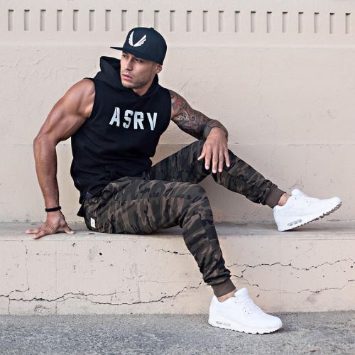 Pantalon de sport pour homme MUSCLE - Ref 2005247